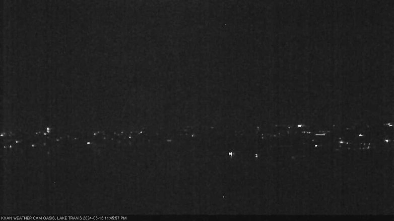 Lake Travis webcam, May 13, 2024 11:45 PM CT