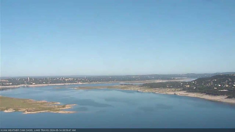 Lake Travis webcam, May 14, 2024 9:00 AM CT