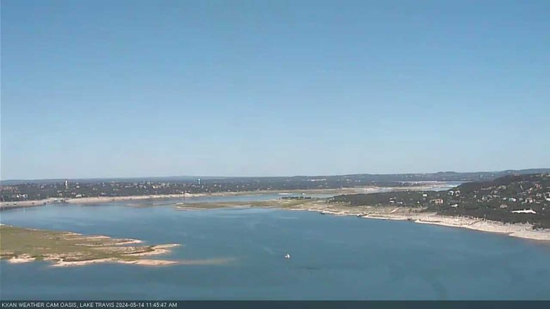 Lake Travis webcam, May 14, 2024 11:45 AM CT