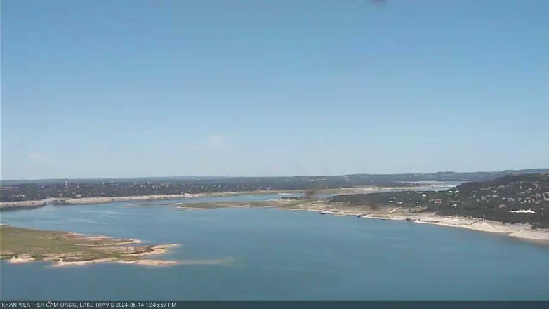 Lake Travis webcam, May 14, 2024 12:45 PM CT