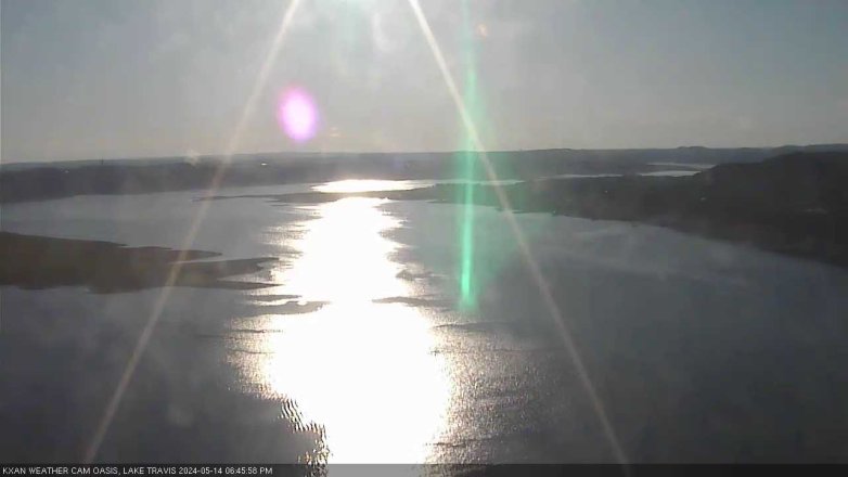 Lake Travis webcam, May 14, 2024 6:45 PM CT