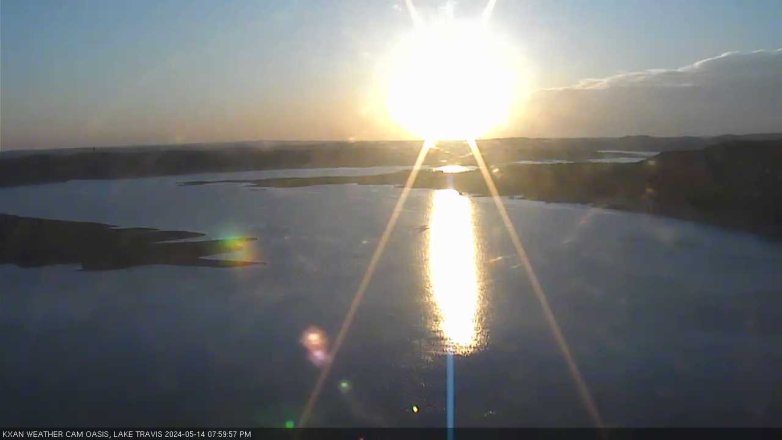 Lake Travis webcam, May 14, 2024 8:00 PM CT