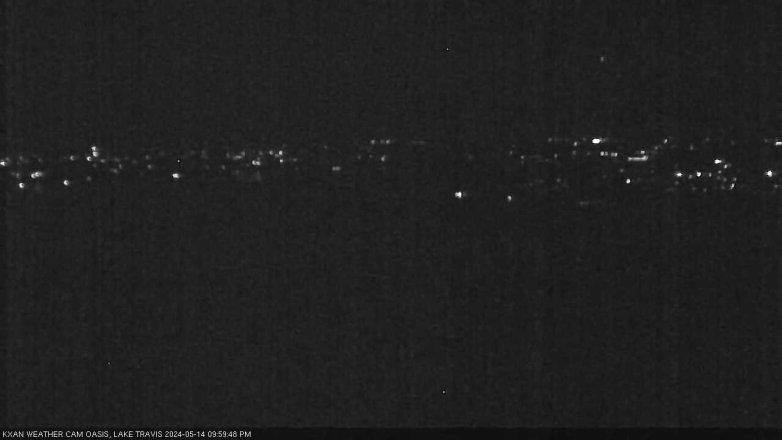 Lake Travis webcam, May 14, 2024 10:00 PM CT