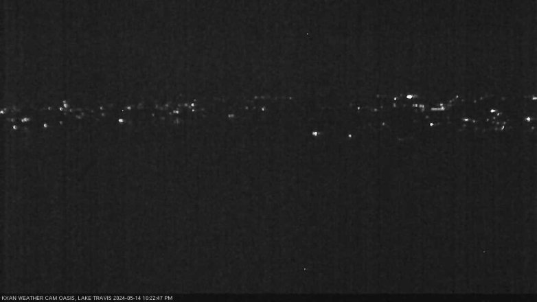 Lake Travis webcam, May 14, 2024 10:25 PM CT