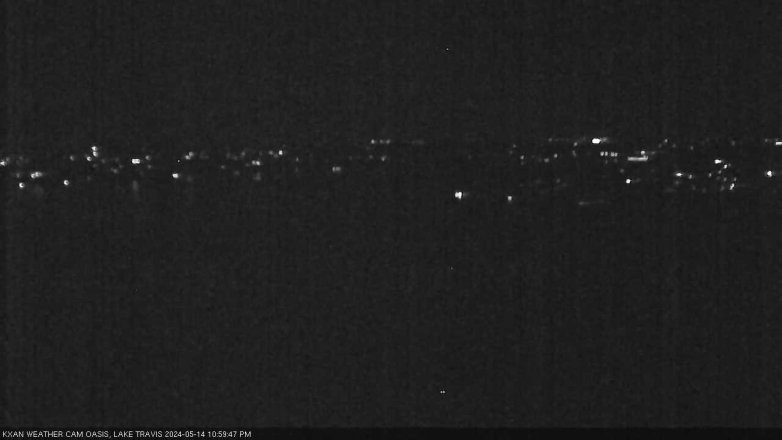 Lake Travis webcam, May 14, 2024 11:00 PM CT