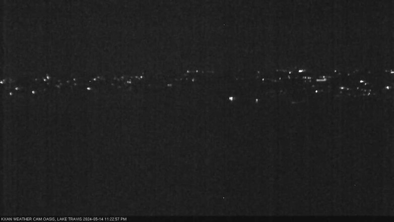 Lake Travis webcam, May 14, 2024 11:25 PM CT