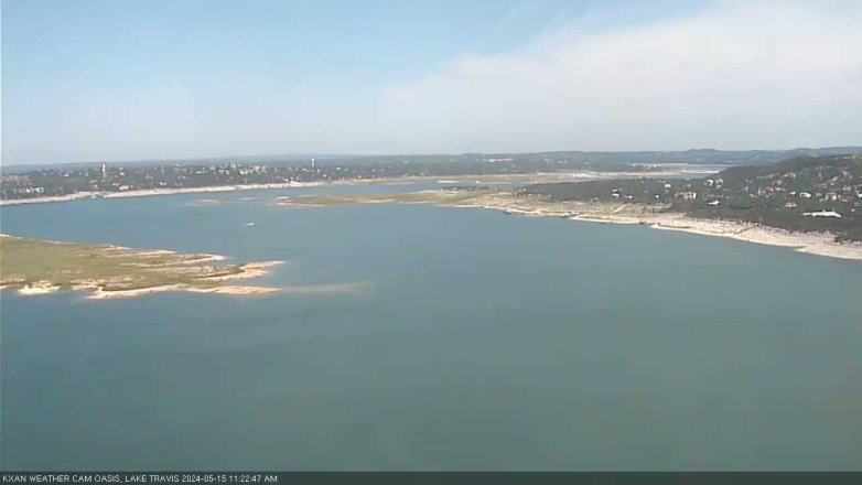 Lake Travis webcam, May 15, 2024 11:25 AM CT