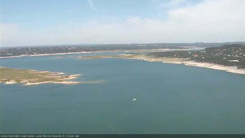 Lake Travis webcam, May 15, 2024 12:00 PM CT