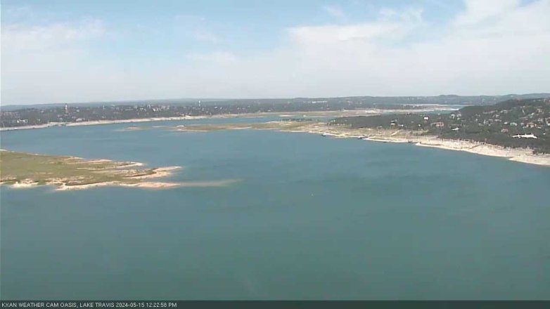 Lake Travis webcam, May 15, 2024 12:25 PM CT