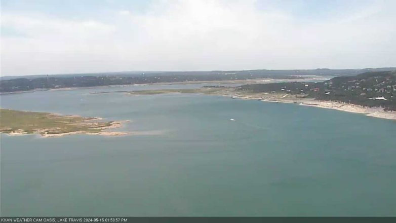 Lake Travis webcam, May 15, 2024 2:00 PM CT