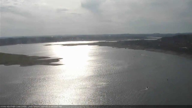 Lake Travis webcam, May 15, 2024 6:00 PM CT