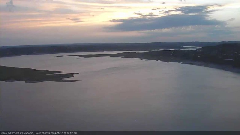 Lake Travis webcam, May 15, 2024 8:25 PM CT
