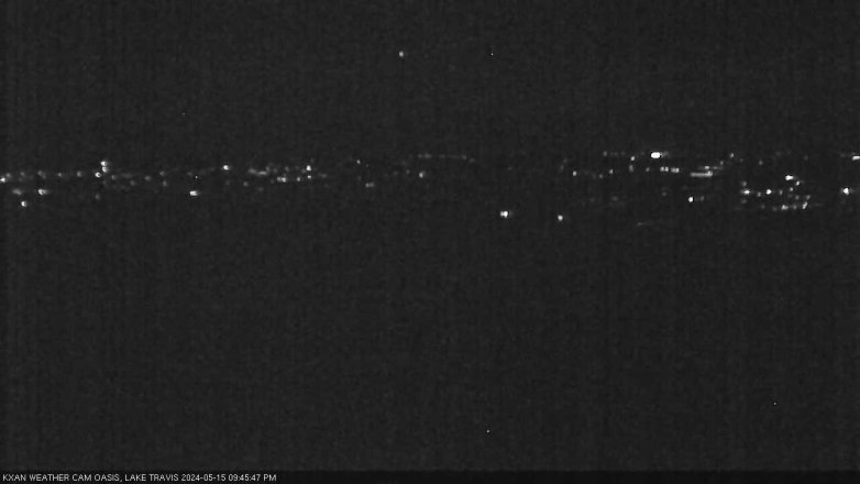 Lake Travis webcam, May 15, 2024 9:45 PM CT