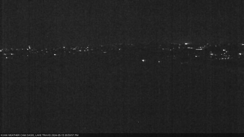 Lake Travis webcam, May 15, 2024 10:00 PM CT