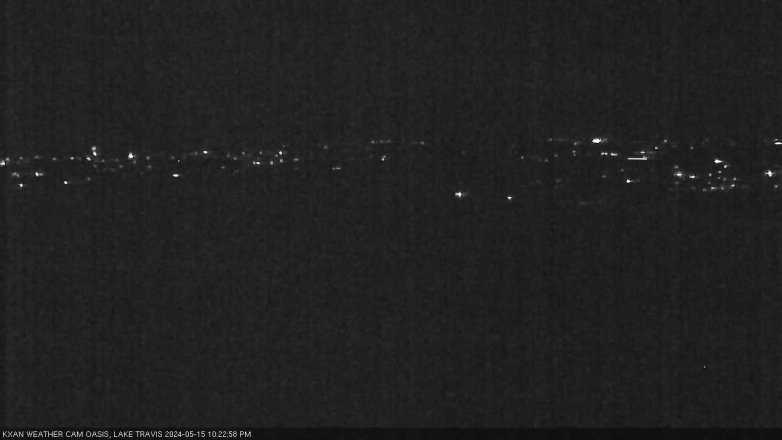 Lake Travis webcam, May 15, 2024 10:25 PM CT