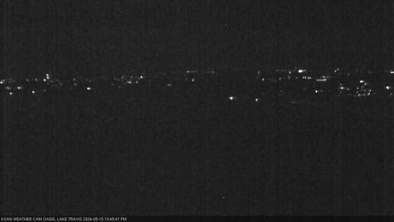 Lake Travis webcam, May 15, 2024 10:45 PM CT