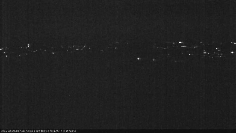 Lake Travis webcam, May 15, 2024 11:45 PM CT