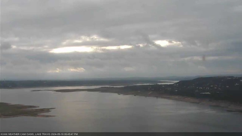 Lake Travis webcam, May 16, 2024 6:45 PM CT