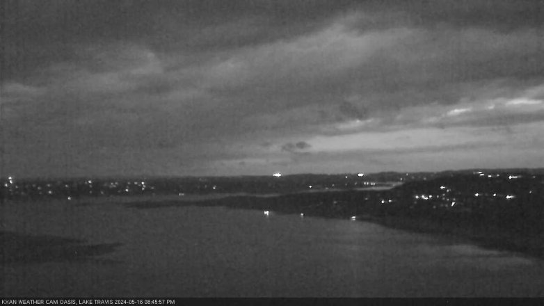 Lake Travis webcam, May 16, 2024 8:45 PM CT