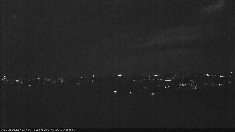 Lake Travis webcam, May 16, 2024 9:00 PM CT