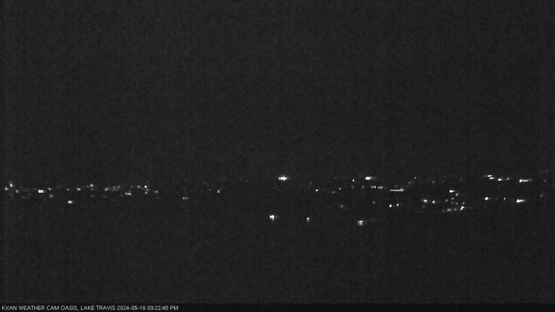 Lake Travis webcam, May 16, 2024 9:25 PM CT