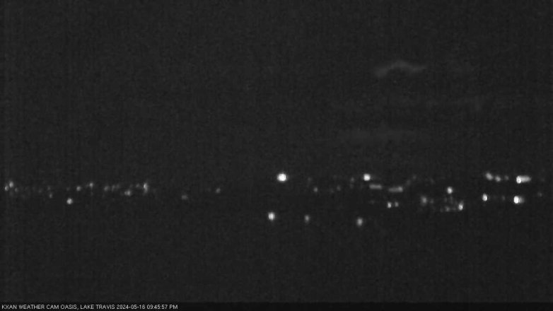 Lake Travis webcam, May 16, 2024 9:45 PM CT