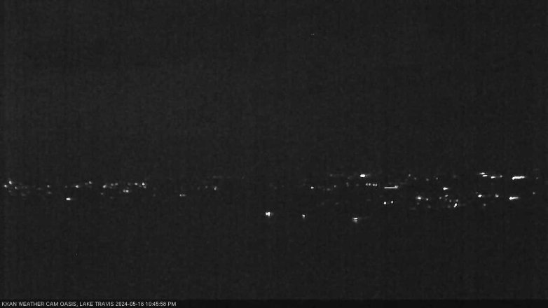 Lake Travis webcam, May 16, 2024 10:45 PM CT