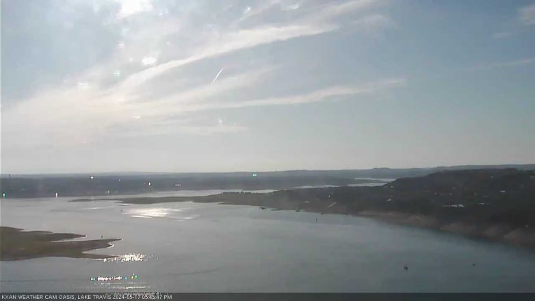 Lake Travis webcam, May 17, 2024 5:45 PM CT