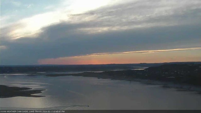 Lake Travis webcam, May 17, 2024 7:45 PM CT