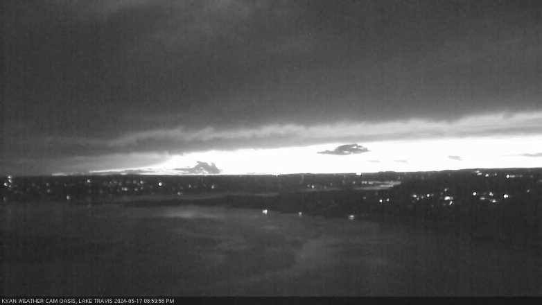 Lake Travis webcam, May 17, 2024 9:00 PM CT
