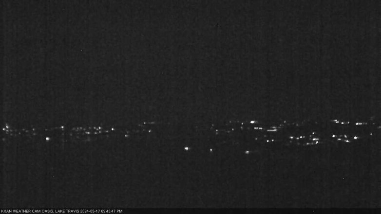 Lake Travis webcam, May 17, 2024 9:45 PM CT