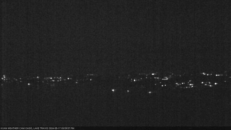 Lake Travis webcam, May 17, 2024 10:00 PM CT