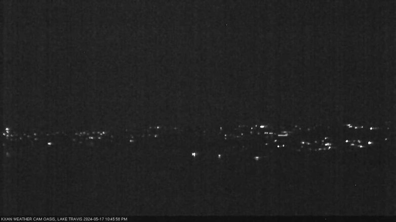 Lake Travis webcam, May 17, 2024 10:45 PM CT