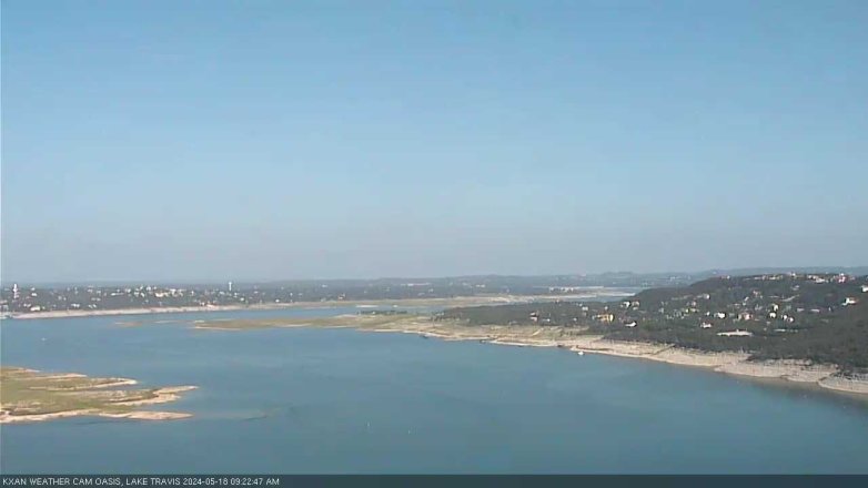 Lake Travis webcam, May 18, 2024 9:25 AM CT