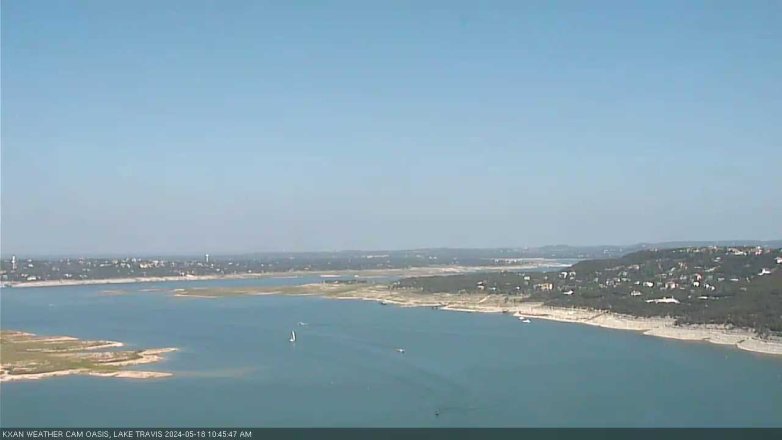Lake Travis webcam, May 18, 2024 10:45 AM CT