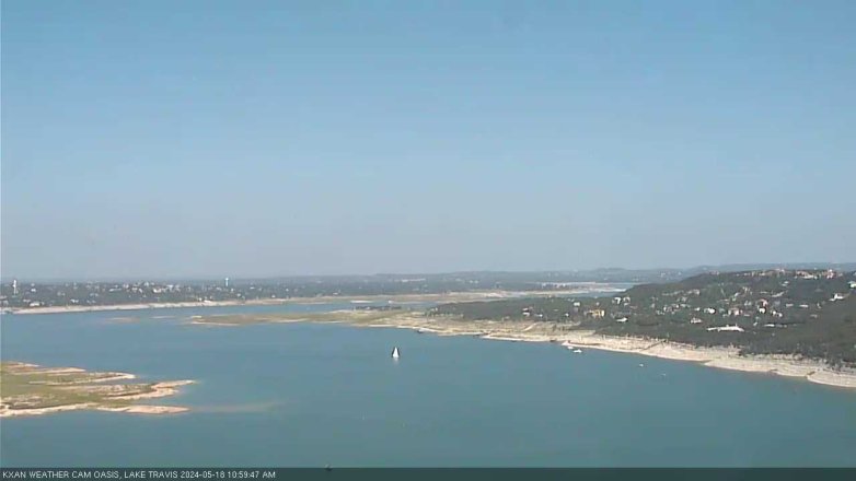 Lake Travis webcam, May 18, 2024 11:00 AM CT