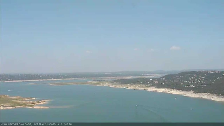 Lake Travis webcam, May 18, 2024 12:25 PM CT
