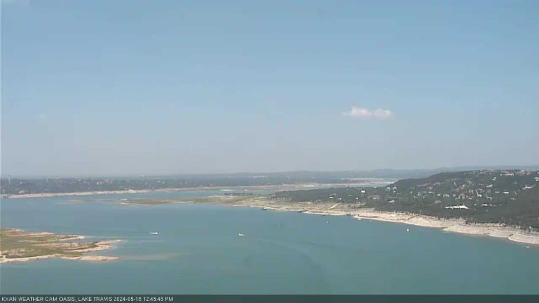 Lake Travis webcam, May 18, 2024 12:45 PM CT