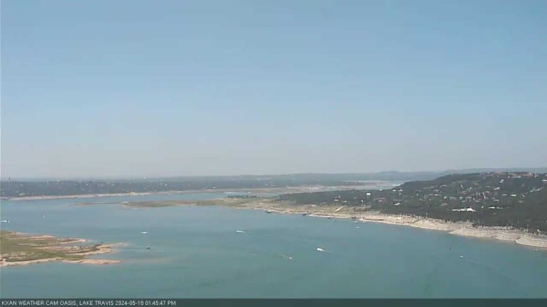 Lake Travis webcam, May 18, 2024 1:45 PM CT