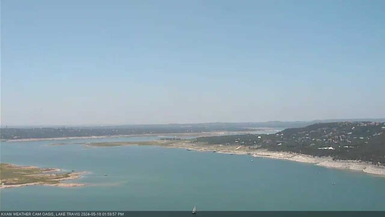 Lake Travis webcam, May 18, 2024 2:00 PM CT