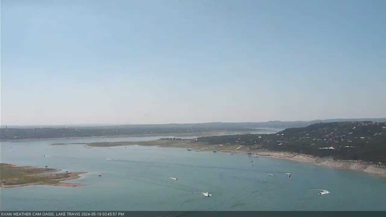 Lake Travis webcam, May 18, 2024 3:45 PM CT