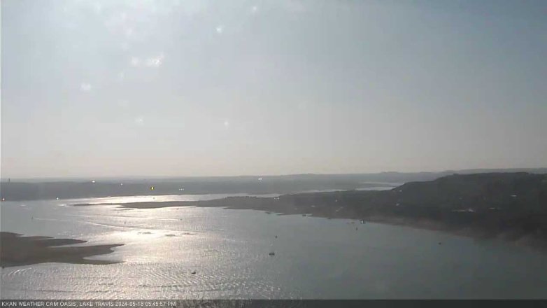 Lake Travis webcam, May 18, 2024 5:45 PM CT