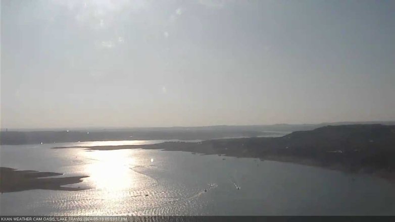 Lake Travis webcam, May 18, 2024 6:00 PM CT