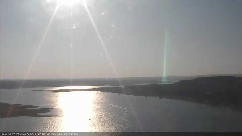 Lake Travis webcam, May 18, 2024 6:25 PM CT