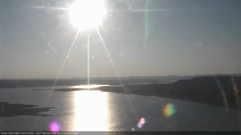 Lake Travis webcam, May 18, 2024 7:00 PM CT