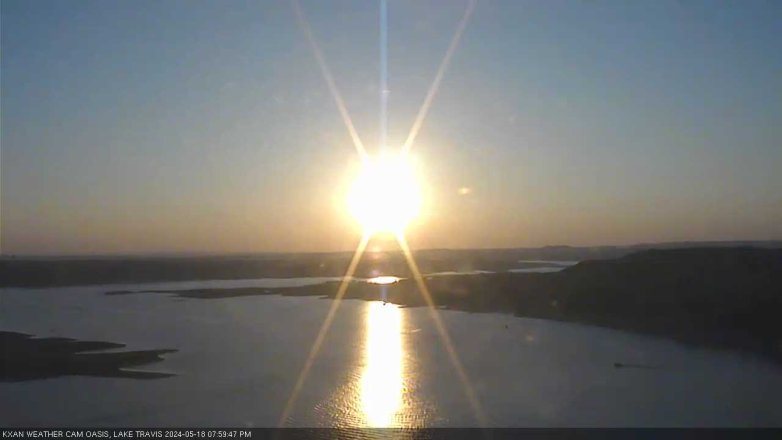 Lake Travis webcam, May 18, 2024 8:00 PM CT