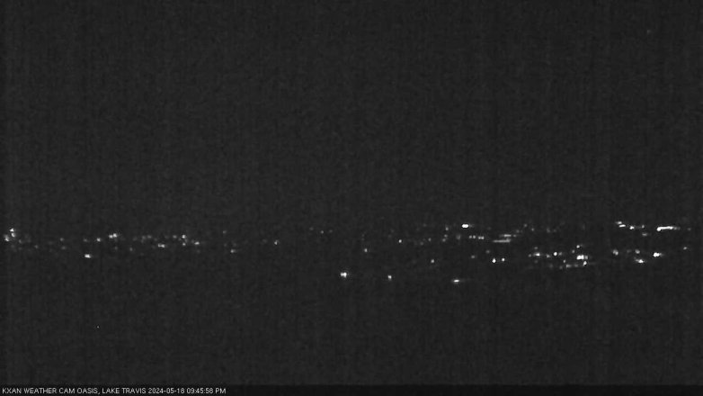 Lake Travis webcam, May 18, 2024 9:45 PM CT