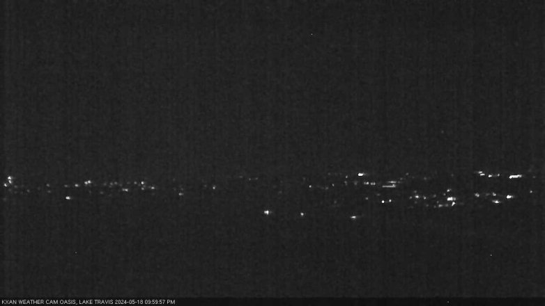 Lake Travis webcam, May 18, 2024 10:00 PM CT