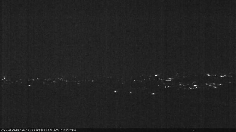 Lake Travis webcam, May 18, 2024 10:45 PM CT