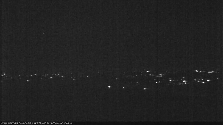 Lake Travis webcam, May 18, 2024 11:00 PM CT